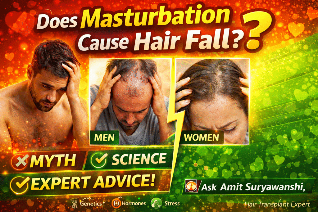Does Masturbation Cause Hair Fall?