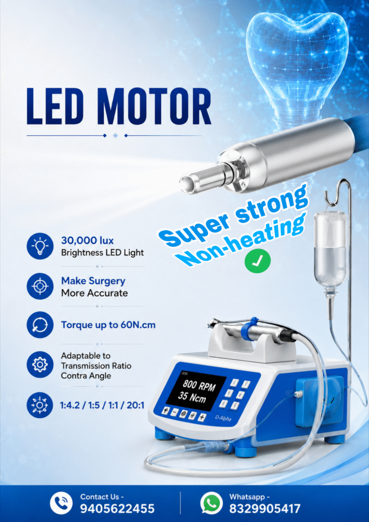 Best Physiodispenser (Implant motor) in India