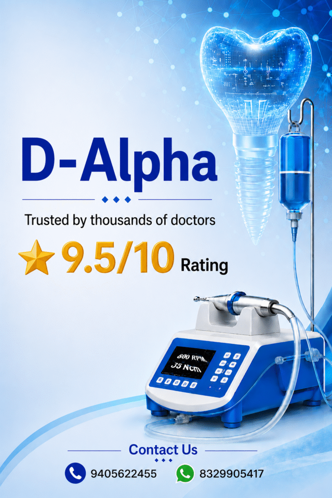 Best Physiodispenser (Implant motor) in India